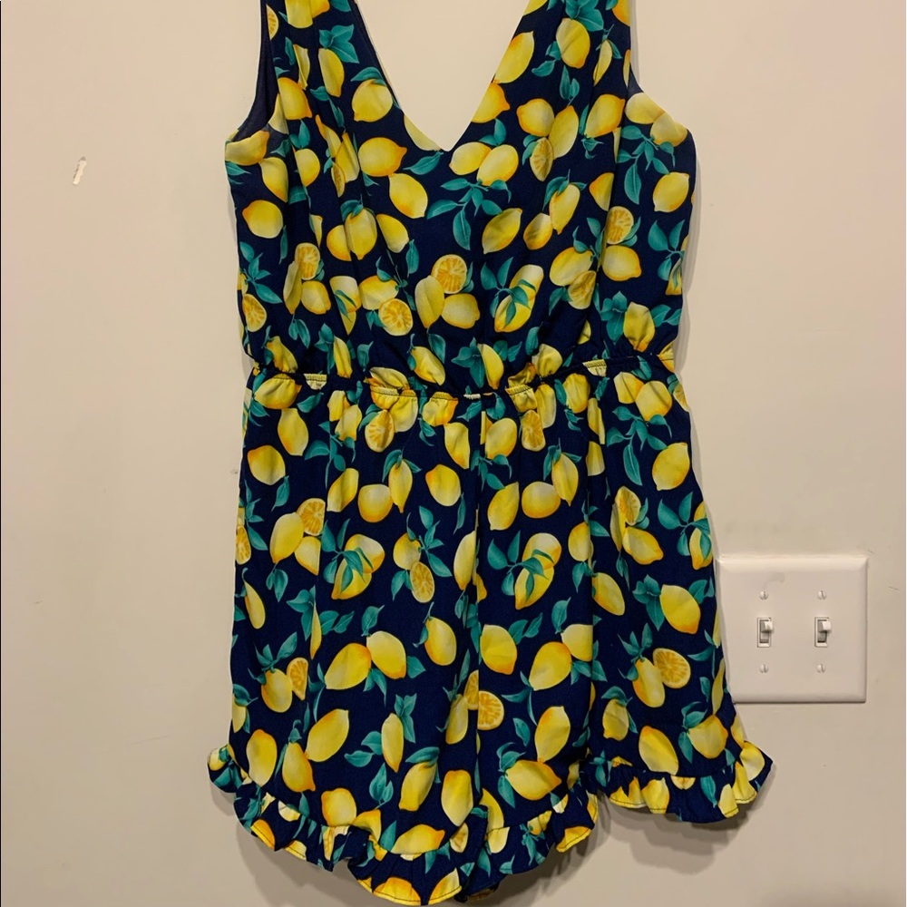 Francescas lemon romper